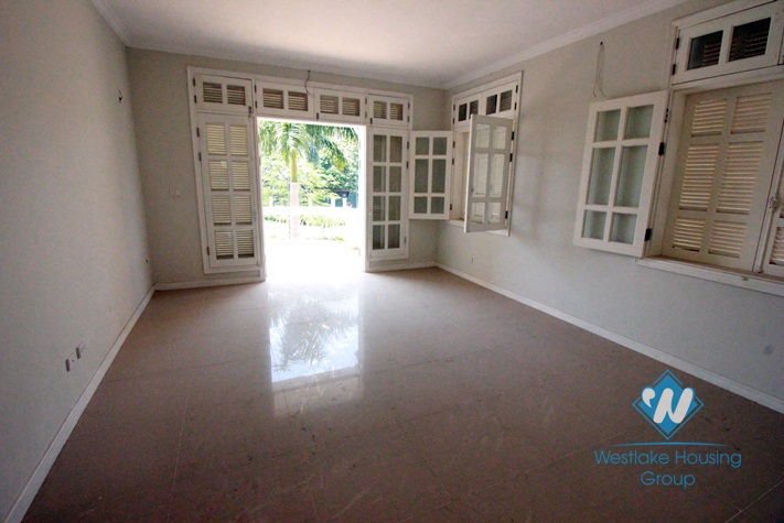 Large house for rent in Ciputra compound, Tay Ho, Hanoi - Unfurnished